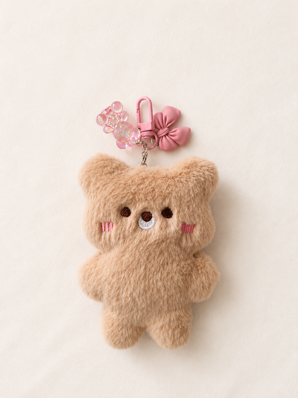Pocket Beary – Blush Bow
