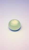 Mizu Mochi squishie in cloud white