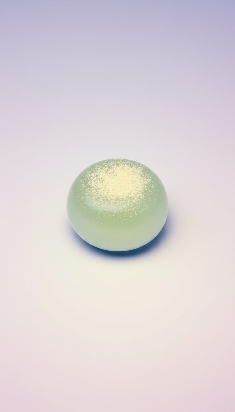 Mizu Mochi squishie in cloud white